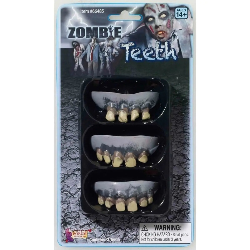 Zombie Rotted Teeth (3pcs)