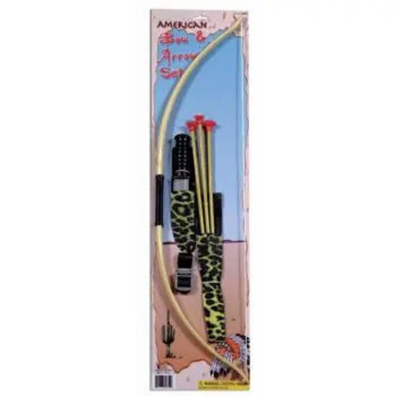 30" Bow & Arrow with Quiver & Knife Set