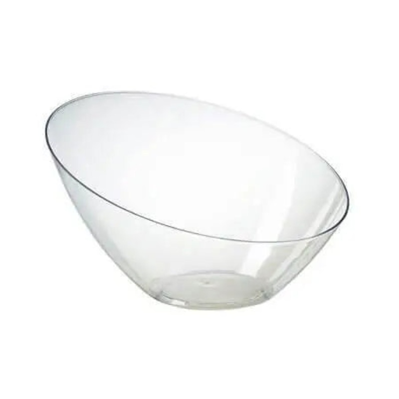 60oz Angle Bowl - Clear