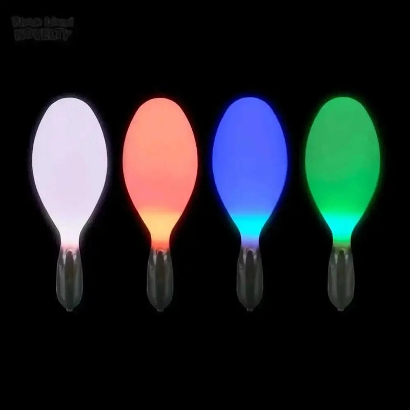 7" Light-Up Colour Changing Maracas ( 1 count )