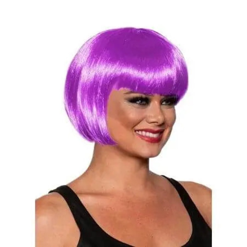 Short Bob Wig - Lavender