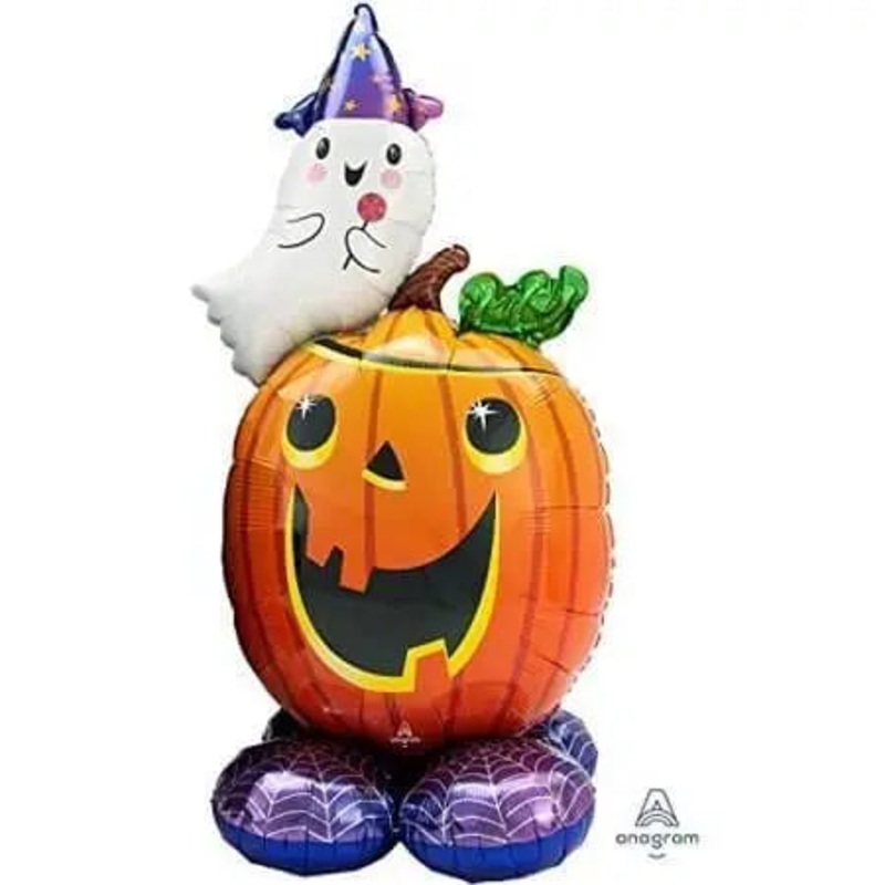 Anagram - 56" Pumpkin & Ghost Airloonz Balloon