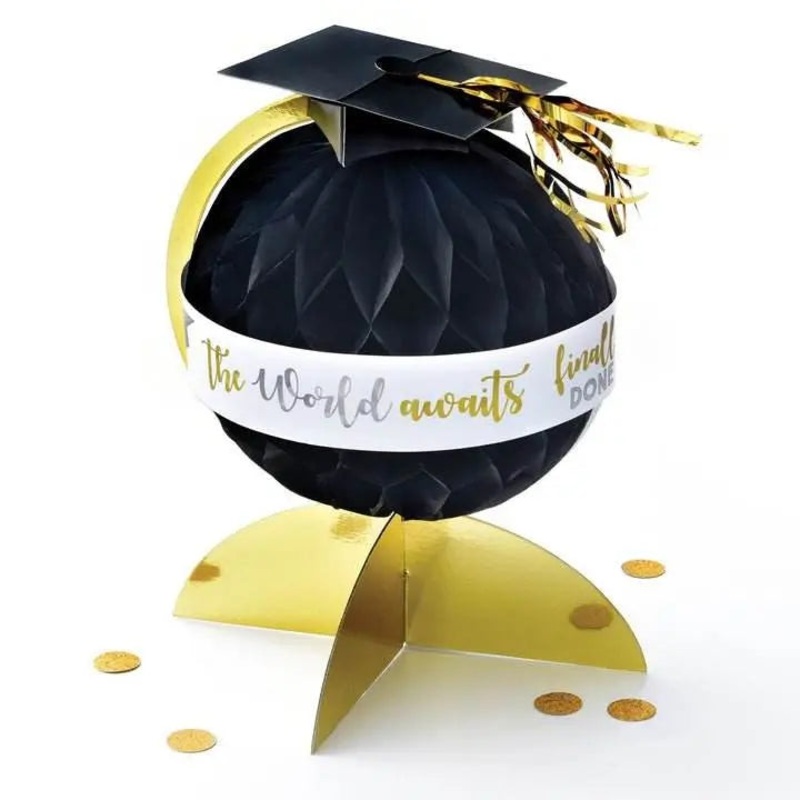 Centerpiece Graduation Honeycomb Globe (1ct)