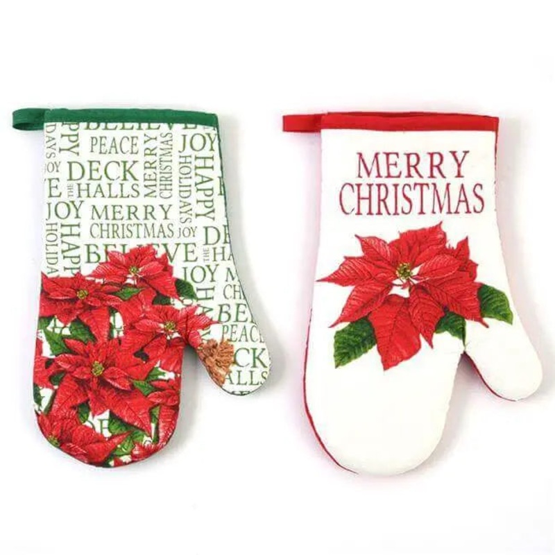 Christmas Oven Mitt - 10.5"x7" (1ct)