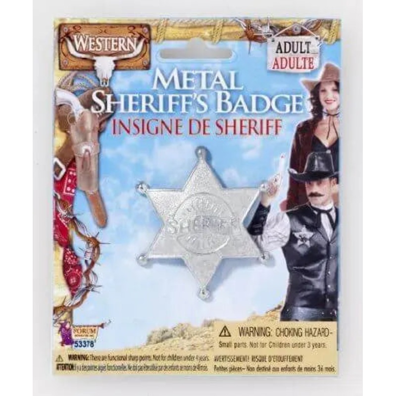 Sheriff Badge Metal