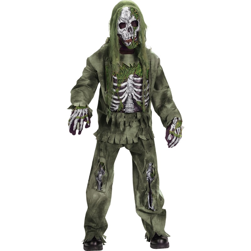 Skeleton Zombie Costume for Kids