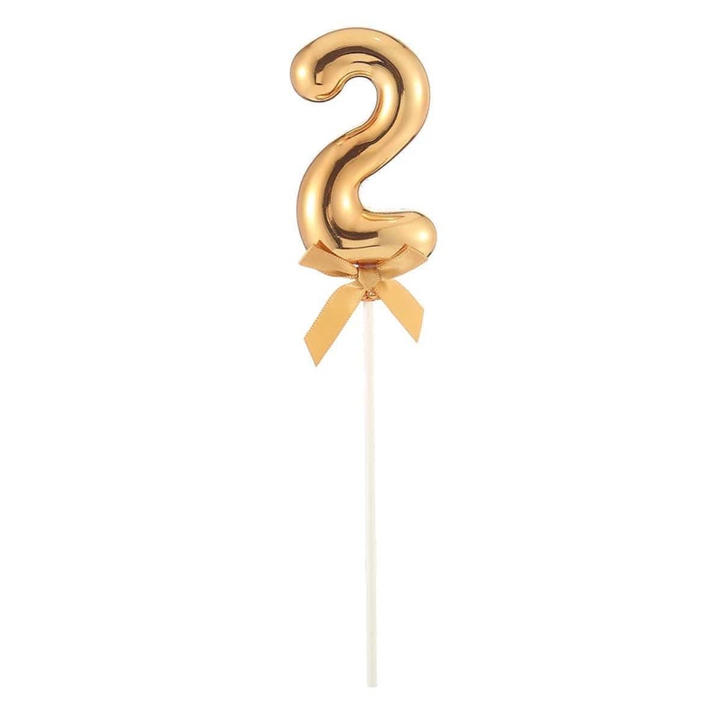 Cake Topper #2, Gold