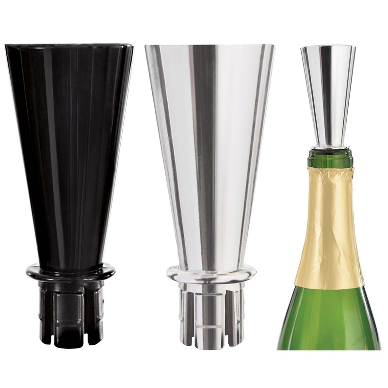 Champagne Sippers, 3 x 1.3 Inches, 2 Count