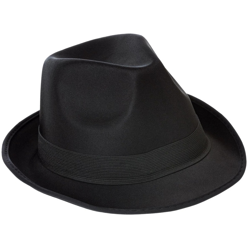Fedora Hat Black for Adult