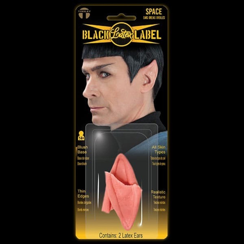 Latex FX Pointed Ears Prosthetics, 1 Count