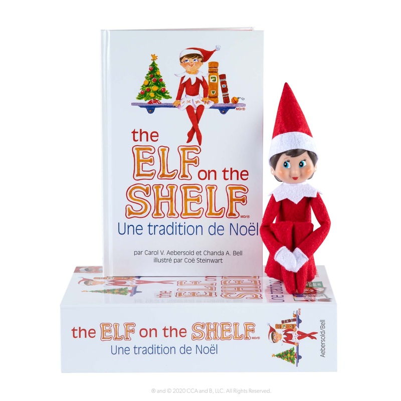 The Elf on the Shelf Girl Light, French Version, 1 Count