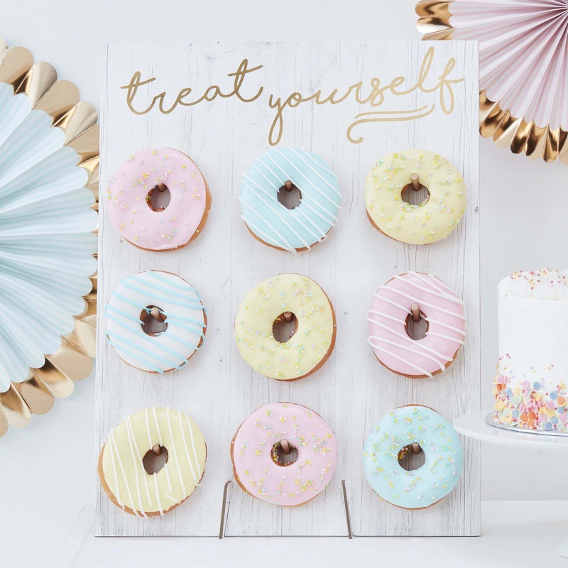"Treat Yourself" Donut Wall, 1 Count