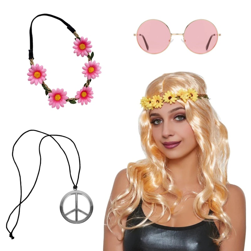 60's Hippie Costume Accessory Kit