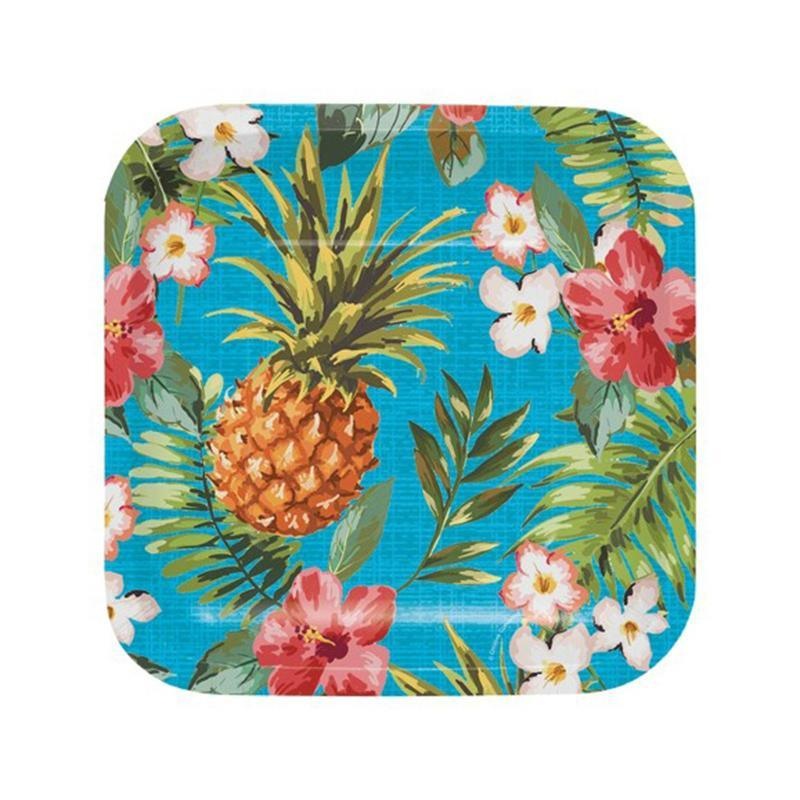 Aloha Paper Plates 7 Inches, 8 per Package