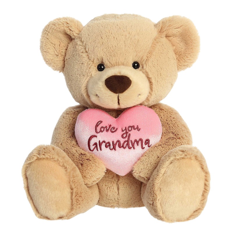Bear Plush I Love You Grandma, 11 Inches, 1 Count