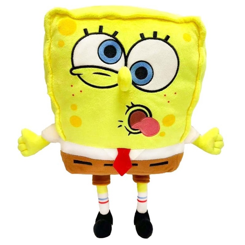 Sponge Bob Plush with Funny Face, 13 Inches, 1 Count