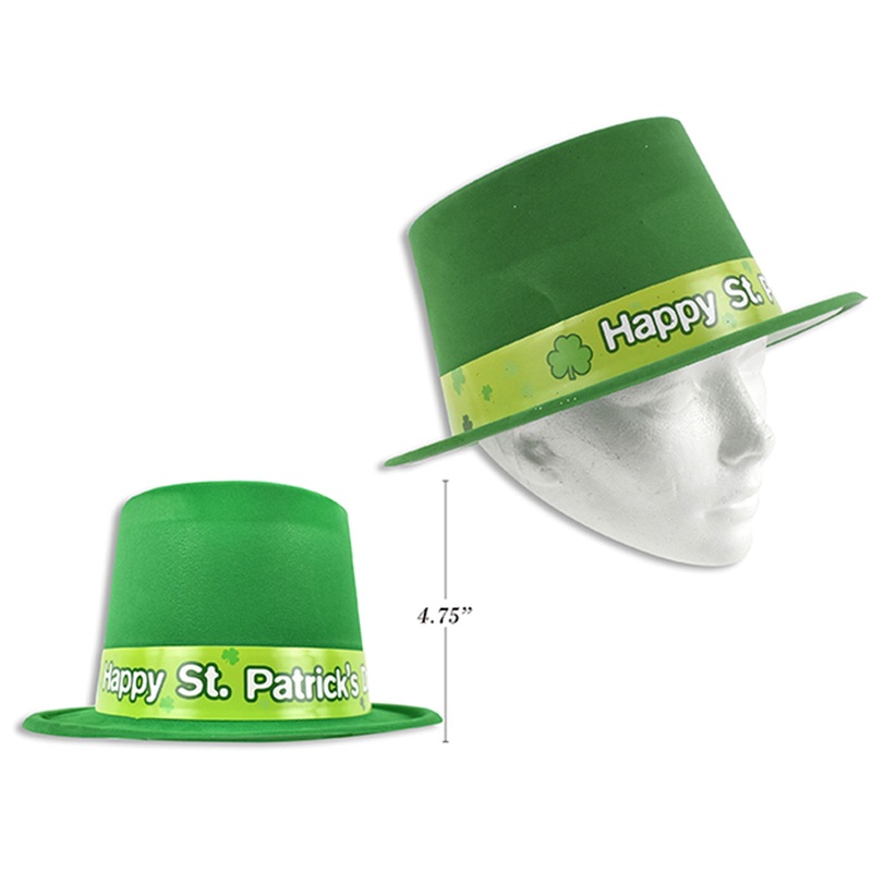 St-Patrick's Green Top Hat, 1 Count