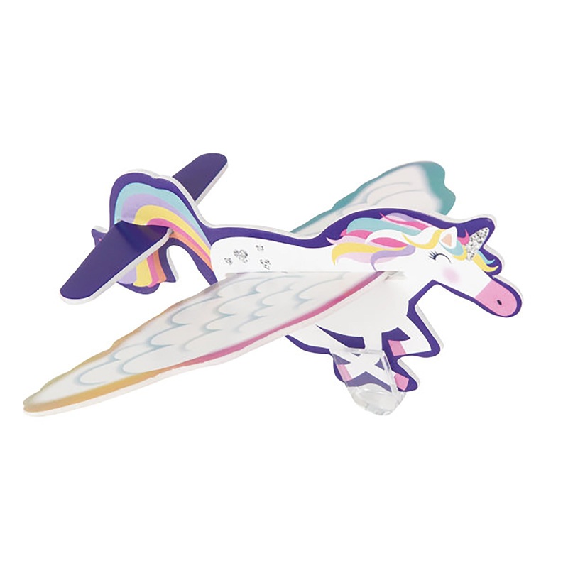 Unicorn Galaxy Birthday Glider Kits, 8 Count