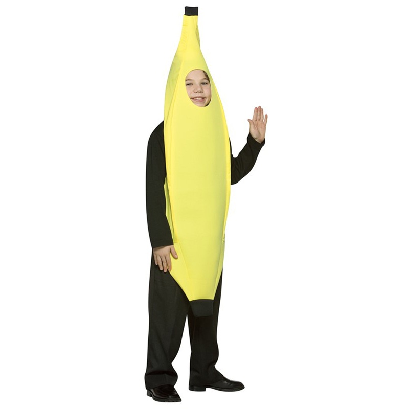 Banana Costume for Kids, Yellow Jumpsuit