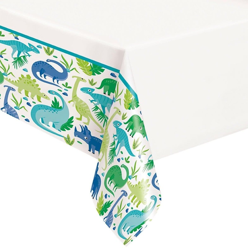 Blue & Green Dinosaur Tablecover