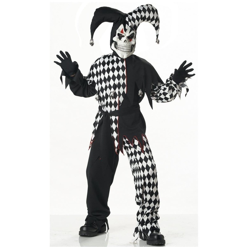 Evil Jester Costume for Kids