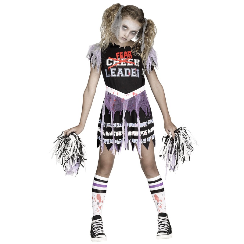 Zombie Fearleader Costume for Kids