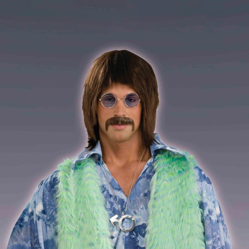 60's singer wig for men