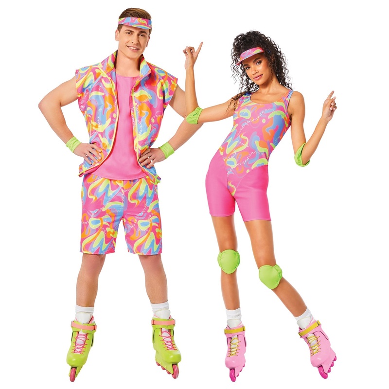 Barbie Roller Couple Costumes