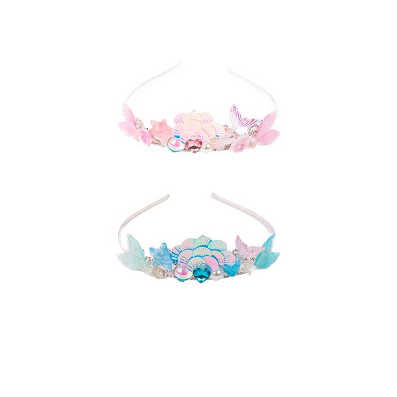 Boutique Ocean Jewel Tiara for Kids, 2 count