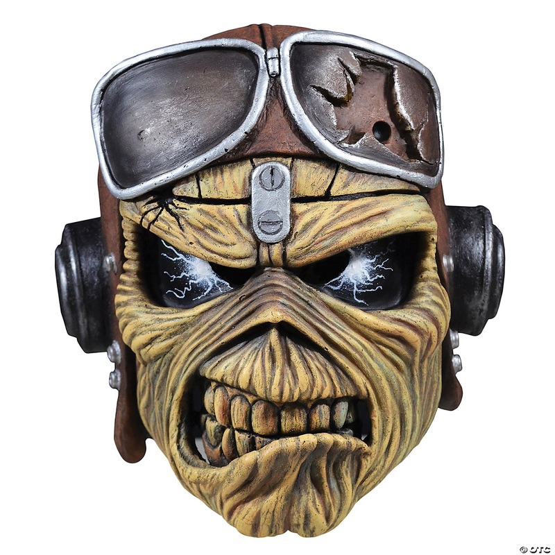 Iron Maiden Aces High Eddie Mask for Adults