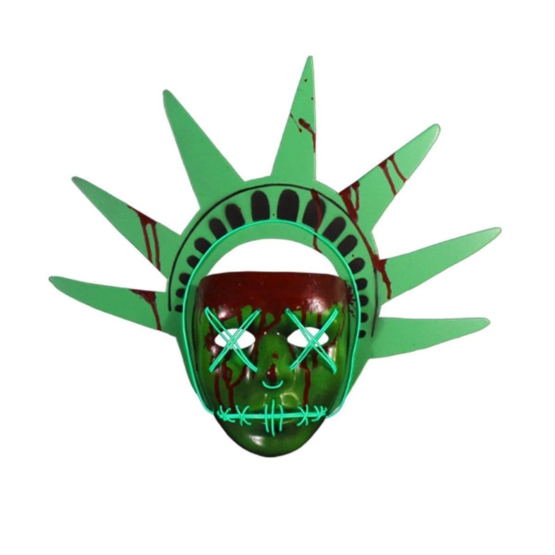 Lady Liberty mask, The Purge