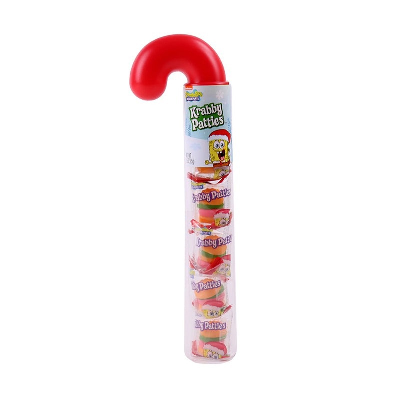 SpongeBob Krabby Patties Candy Tube, 1 Count