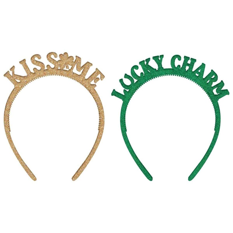 St Patrick's Day Headbands kit, 6 Count