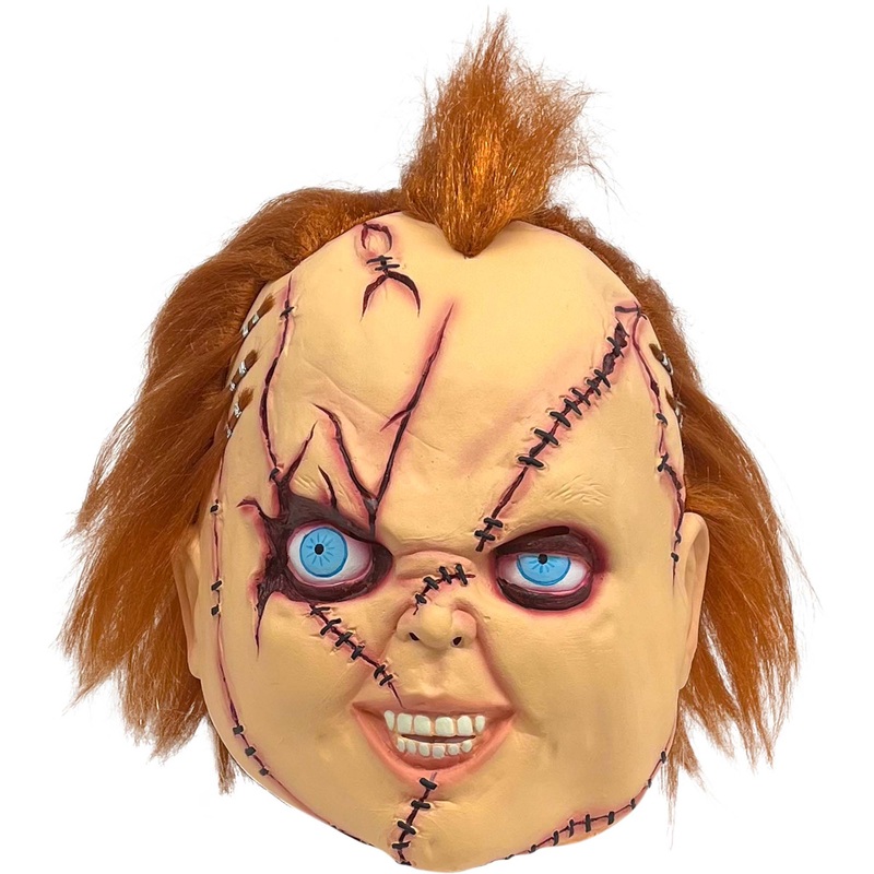 Stitched Up Chucky Mask for Adults