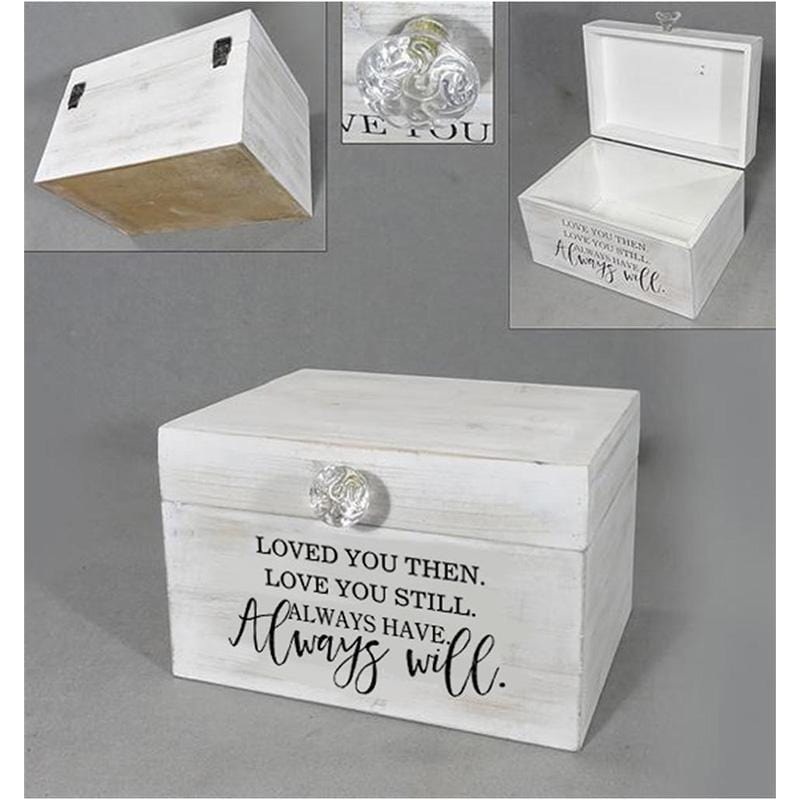 Wood Treasure Box - Loved You