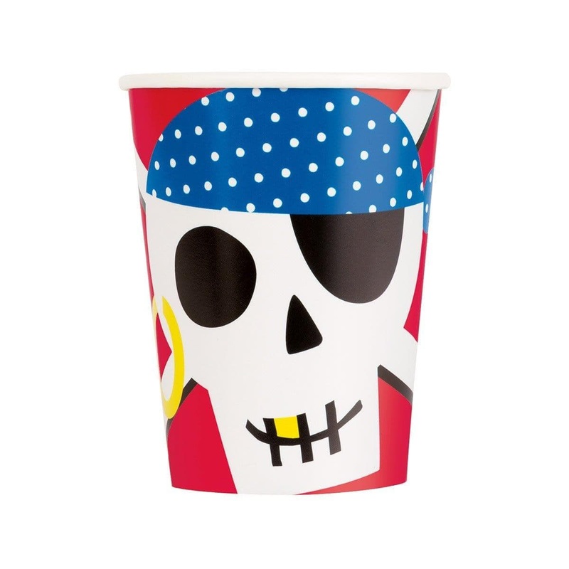 Ahoy Pirate Cups, 9 oz., 8 Count