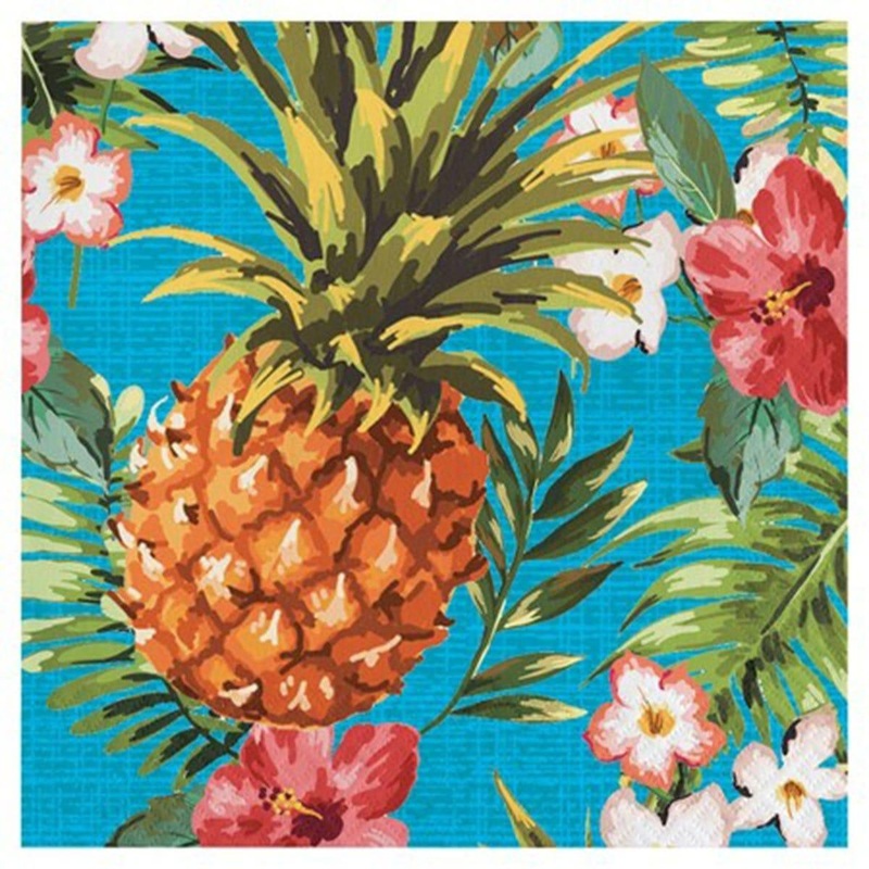 Aloha Lunch Napkins, 8 per Package
