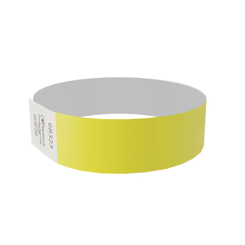 Yellow Wristbands Eco Galaxy, 3/4 Inches, 250 Count