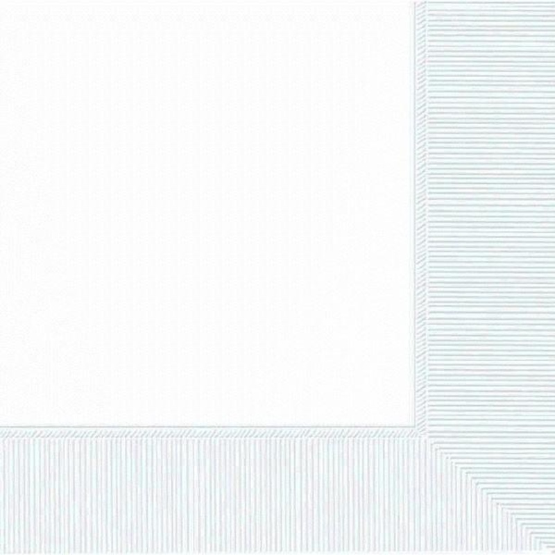 Beverage Napkins - Frosty White 100/pkg.