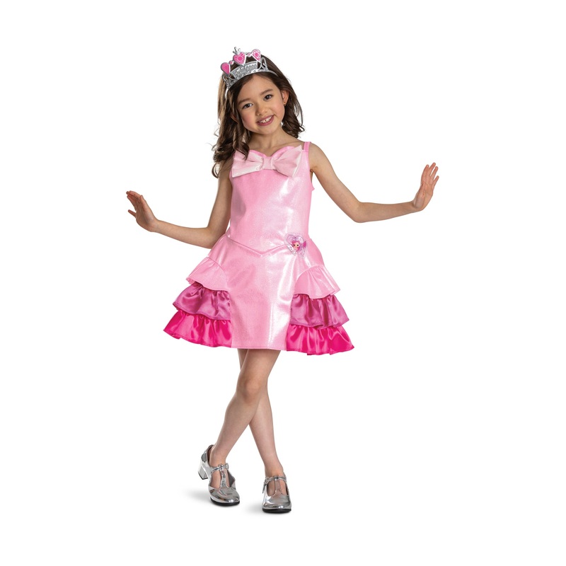 Bianca Bubblegum Classic Costume for Kids, Yummiland, Dress and Tiara