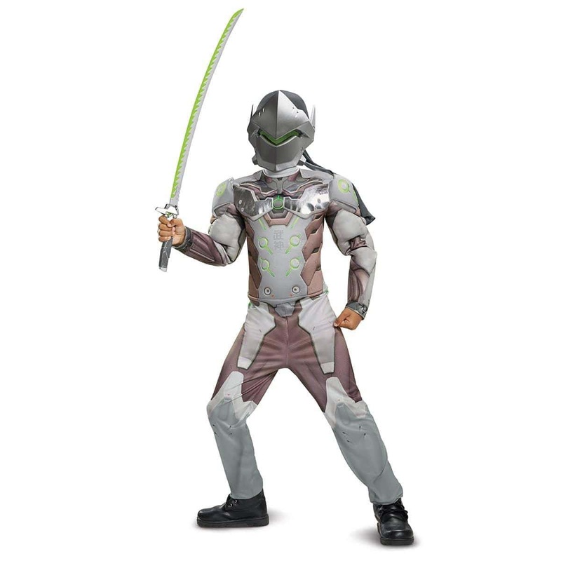 Genji muscle costume for boys, Overwatch