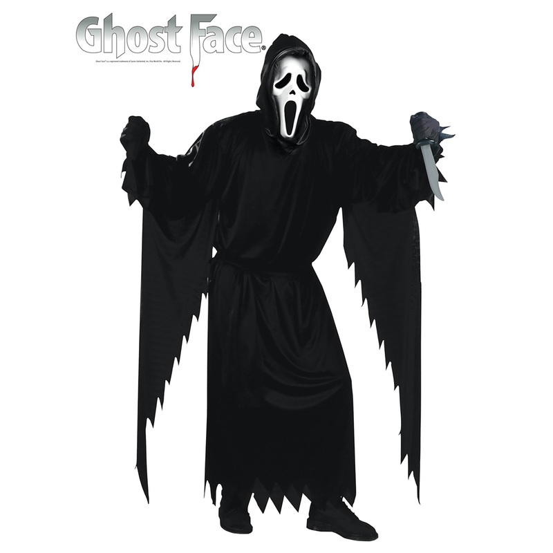 Scream Ghost Face Costume for Adults