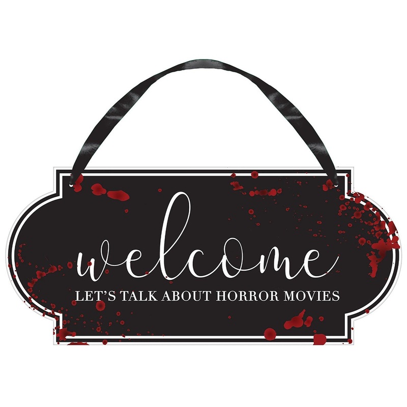 Welcome Hanging Sign