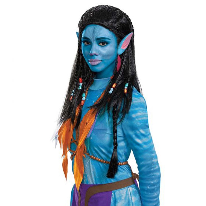 Avatar Neytiri Deluxe Wig for Adults, Black Braided Wig