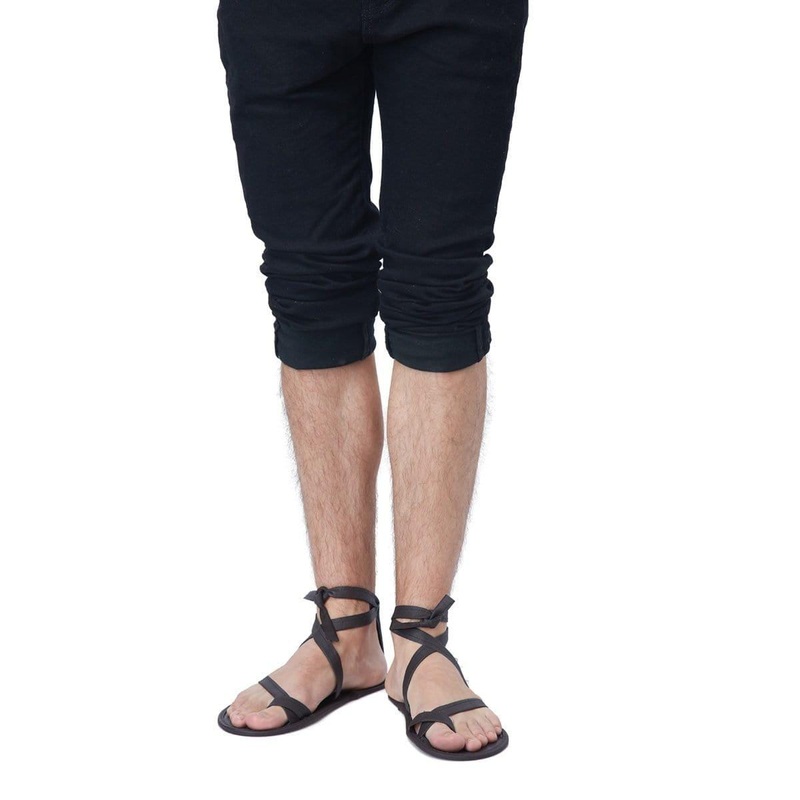 Brown egyptian sandals for adults