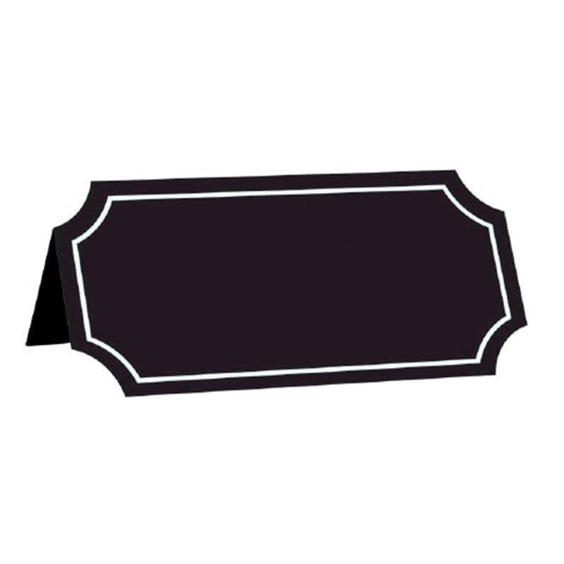 Chalkboard Style Paper Tent Cards, 25 per Package