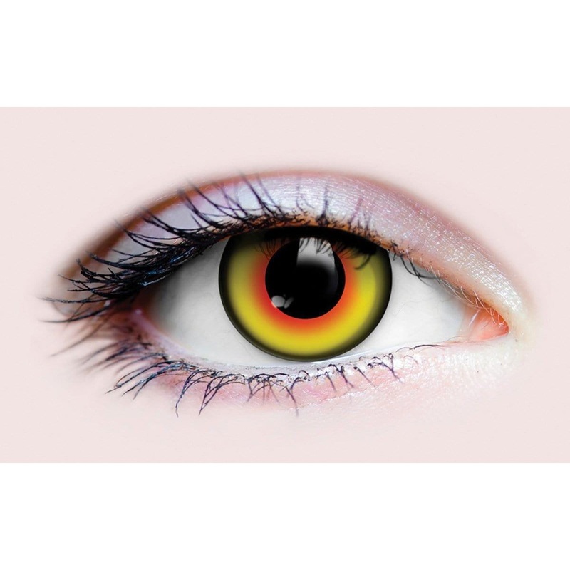 Mad hatter contact lenses, 3 months usage