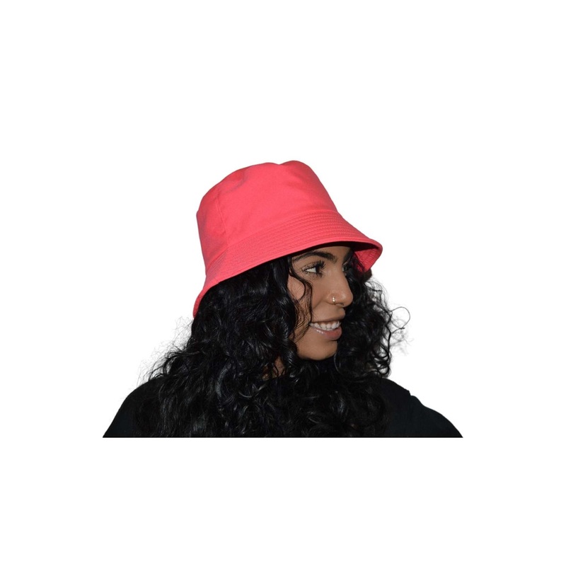 Pink Color Blast Gilligan Bucket Hat for Adults, 1 Count