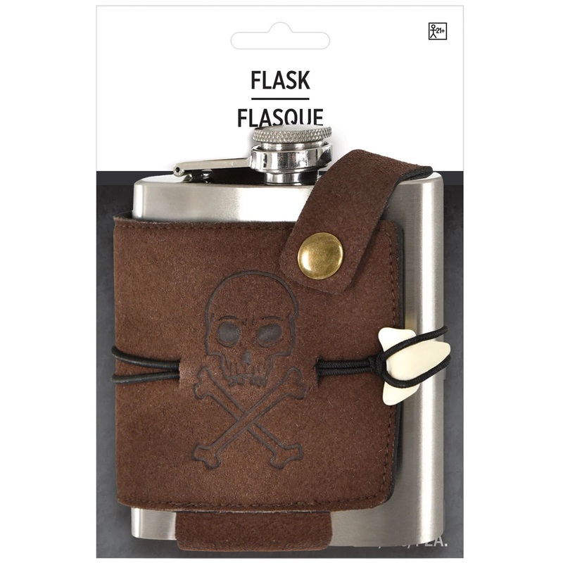 Pirate Belt with Flask for Adults
