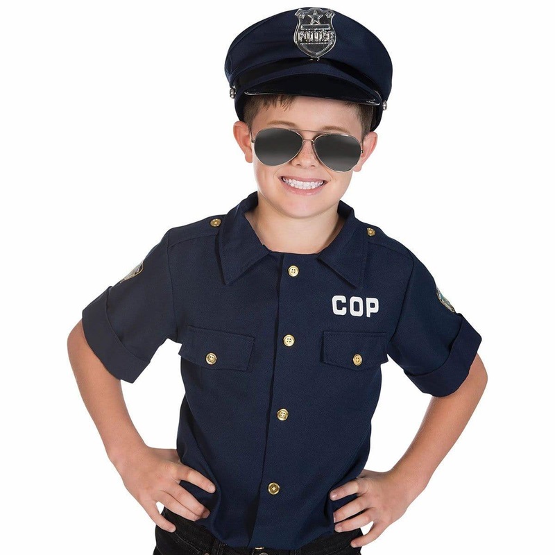 Police Mirror Sunglasses for Kids